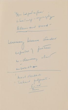 Lot #16 John F. Kennedy Lot of (5) Autograph Manuscripts in Ink with Typed Transcripts as U.S. Senator - Image 9