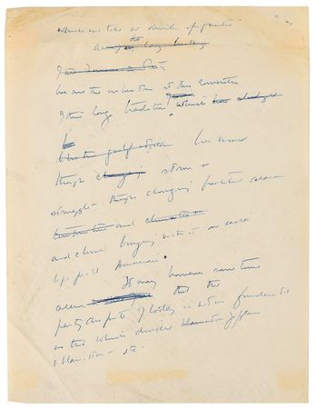 Lot #16 John F. Kennedy Lot of (5) Autograph Manuscripts in Ink with Typed Transcripts as U.S. Senator - Image 11