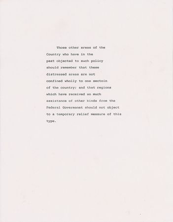 Lot #16 John F. Kennedy Lot of (5) Autograph Manuscripts in Ink with Typed Transcripts as U.S. Senator - Image 15