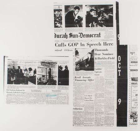 Lot #25 John F. Kennedy Signed 1960 Presidential Campaign Hat and (2) Signed Brochures - Image 4