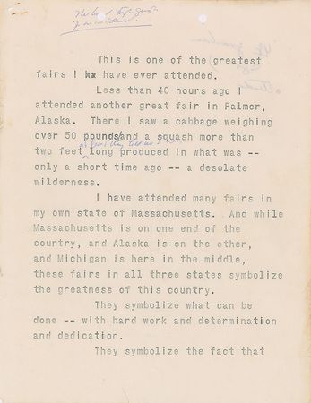 Lot #28 Creekmore Fath Archive of 1960 Presidential Campaign Materials - Image 3