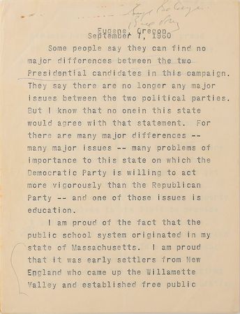 Lot #28 Creekmore Fath Archive of 1960 Presidential Campaign Materials - Image 6