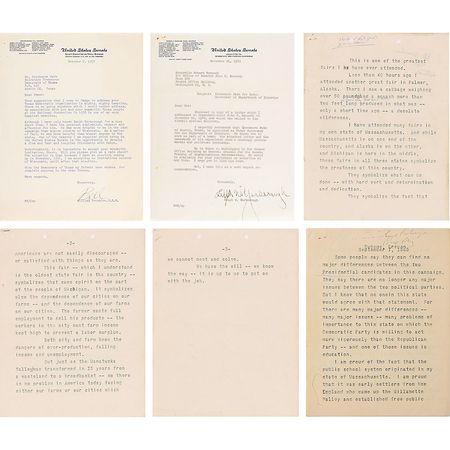 Lot #28 Creekmore Fath Archive of 1960
