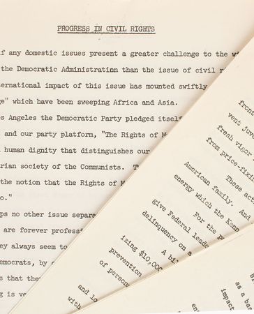 Lot #28 Creekmore Fath Archive of 1960 Presidential Campaign Materials - Image 13