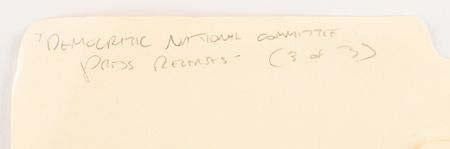 Lot #28 Creekmore Fath Archive of 1960 Presidential Campaign Materials - Image 32