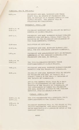 Lot #54 Jacqueline Kennedy Memorabilia Lot of (7) Items - Image 8