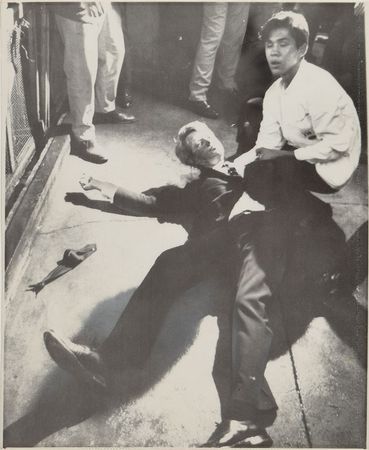 Lot #69 Ted Kennedy's Contemporaneous Notes Written After Hearing That His Brother RFK Had Been Shot, June 5, 1968 and Press Photo - Image 4