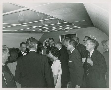 Lot #58 Lyndon B. Johnson Oath of Office Pair of (2) Original Photographs Signed by Cecil Stoughton - Image 2