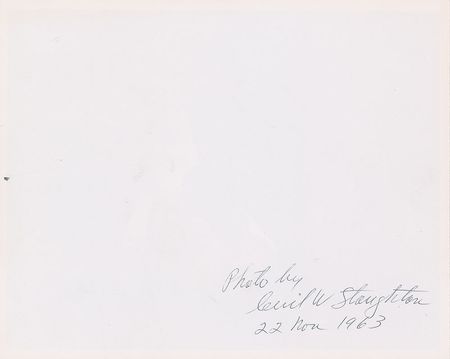 Lot #58 Lyndon B. Johnson Oath of Office Pair of (2) Original Photographs Signed by Cecil Stoughton - Image 4
