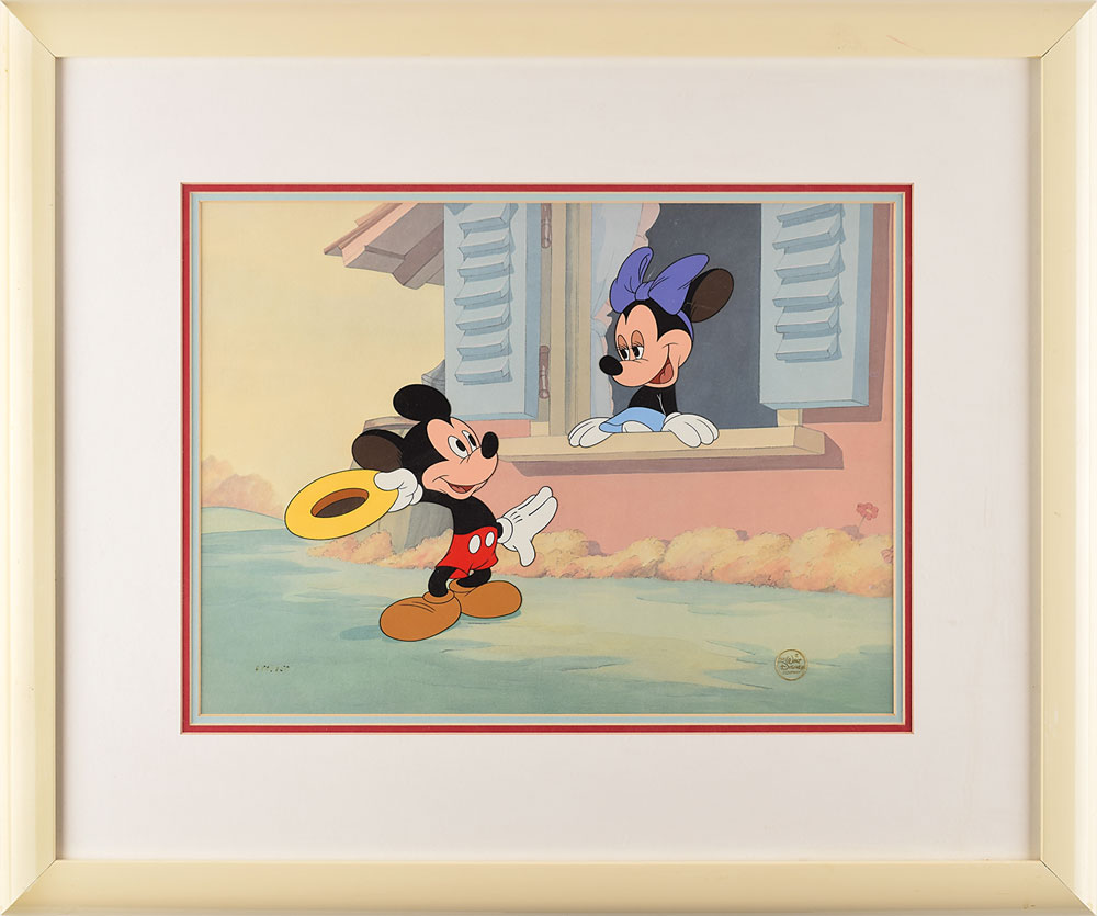 ディズニー　セル画　Here’s Minnie ディズニー セル画 Here's Minnie DISNEY (ディズニー) ミッキー