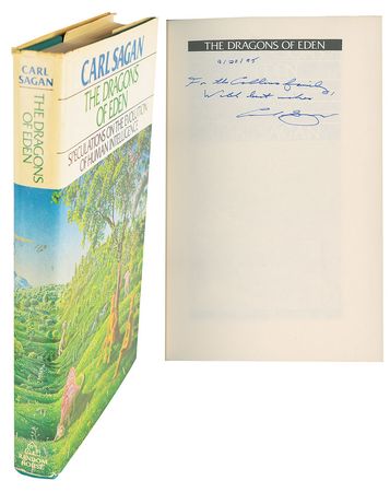 Lot #595 Carl Sagan Signed Photograph - Image 1