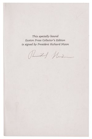 Lot #75 Richard Nixon Book - Image 3