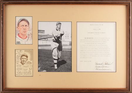 Lot #693 Eddie Collins - Image 1