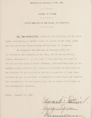 Lot #693 Eddie Collins - Image 2