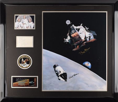 Lot #319 Apollo 11 Display - Image 1