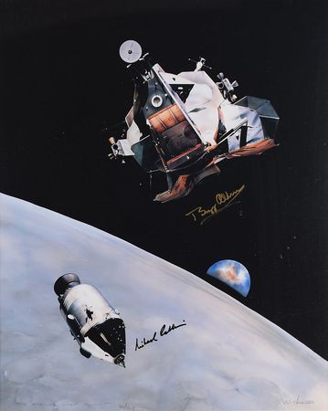 Lot #319 Apollo 11 Display - Image 2