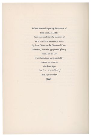 Lot #579  Limited Editions Club - Image 4