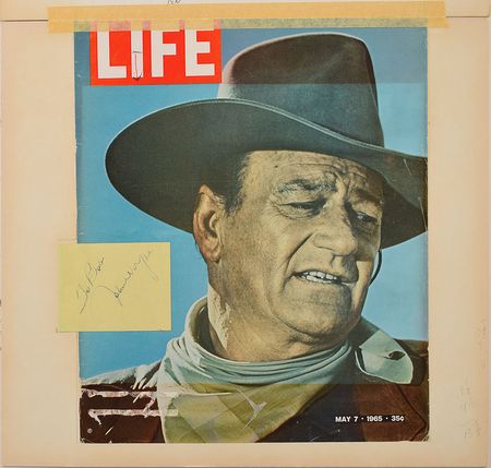 Lot #622 John Wayne Signature - Image 2