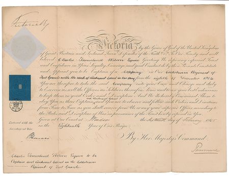 Lot #247 Queen Victoria Signed Document - Image 1