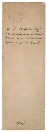 Lot #247 Queen Victoria Signed Document - Image 2
