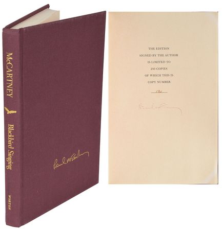 Lot #489 Beatles: Paul McCartney Book - Image 1