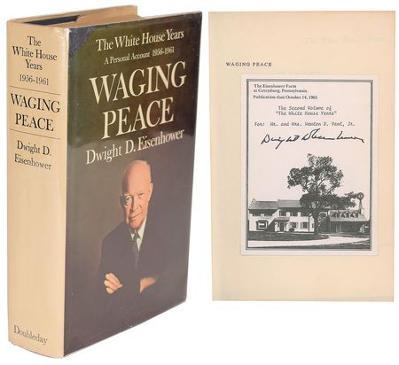 Lot #74 Dwight D. Eisenhower Book - Image 1