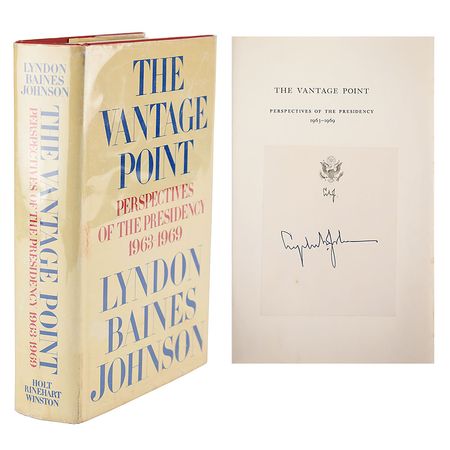 Lot #94 Lyndon and Lady Bird Johnson Books - Image 1
