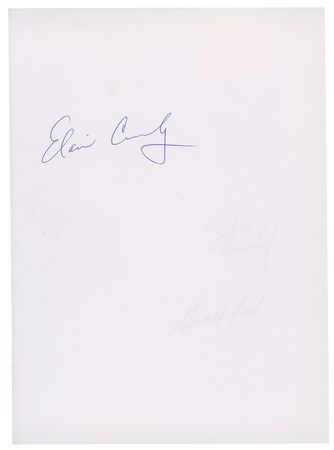 Lot #80 Gerald Ford - Image 2
