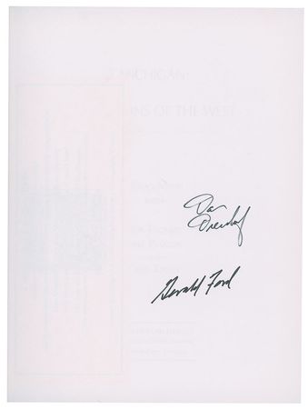 Lot #80 Gerald Ford - Image 3