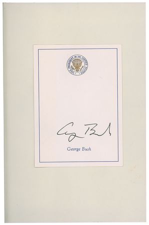 Lot #56 George Bush Book - Image 2