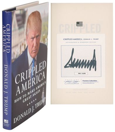 Lot #128 Donald Trump Book - Image 1