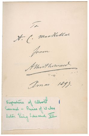 Lot #186 King Edward VII Book - Image 2