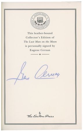 Lot #346 Gene Cernan - Image 2