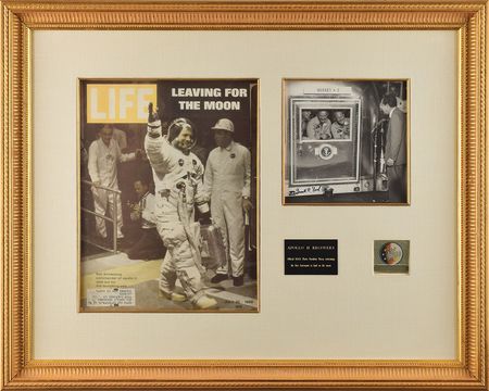 Lot #328 Apollo 11 Display - Image 1