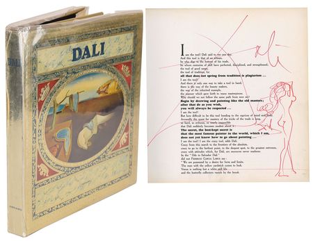 Lot #374 Salvador Dali: Sought-after nude sketch by the surrealist master - Image 1