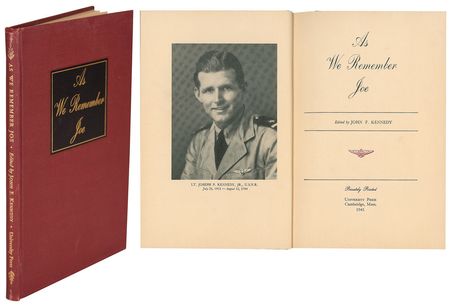 Lot #41 John F. Kennedy: As We Remember Joe with virtually unheard of mylar jacket - Image 1