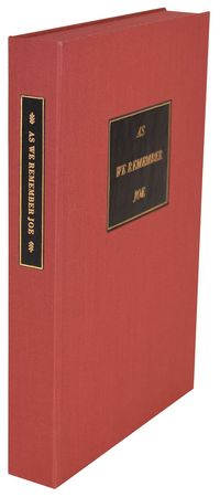 Lot #41 John F. Kennedy: As We Remember Joe with virtually unheard of mylar jacket - Image 4