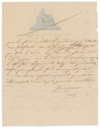 Lot #299 Napoleon Signed Letter - Image 2