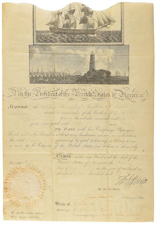 Lot #6 Thomas Jefferson and James Madison Signed