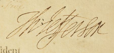 Lot #6 Thomas Jefferson and James Madison Signed Document - Image 2