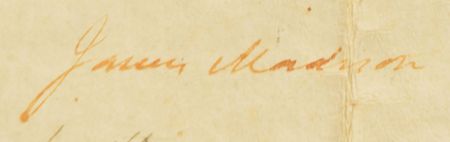 Lot #6 Thomas Jefferson and James Madison Signed Document - Image 3