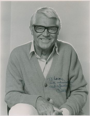 Lot #607 Cary Grant: To Mickey Rooney?