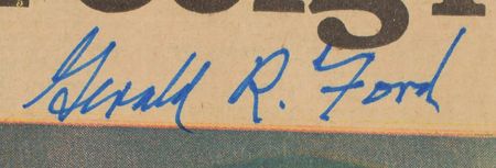 Lot #82 Gerald Ford Newspaper - Image 2