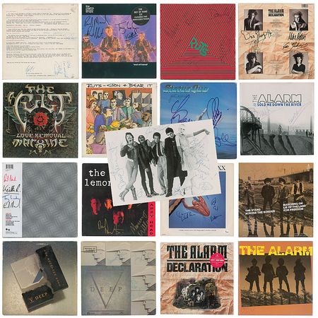 Lot #580 UK Rock Bands Group Lot - Image 1