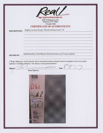 Lot #580 UK Rock Bands Group Lot - Image 17