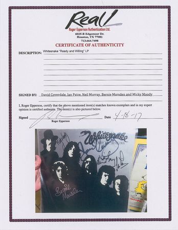 Lot #581 Whitesnake Group Lot - Image 4