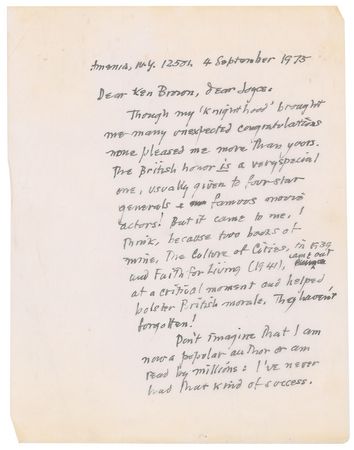 Lot #437 Lewis Mumford - Image 1