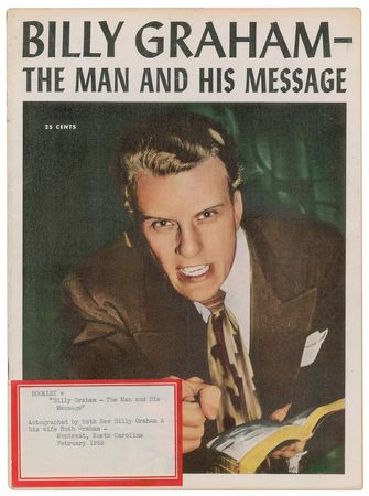 Lot #212 Billy Graham Booklet - Image 1