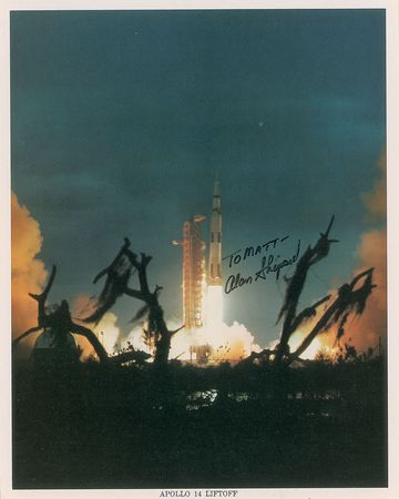 Lot #365 Alan Shepard Signed Photographs - Image 2