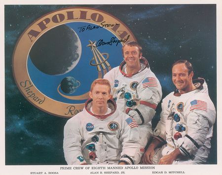 Lot #365 Alan Shepard Signed Photographs - Image 3